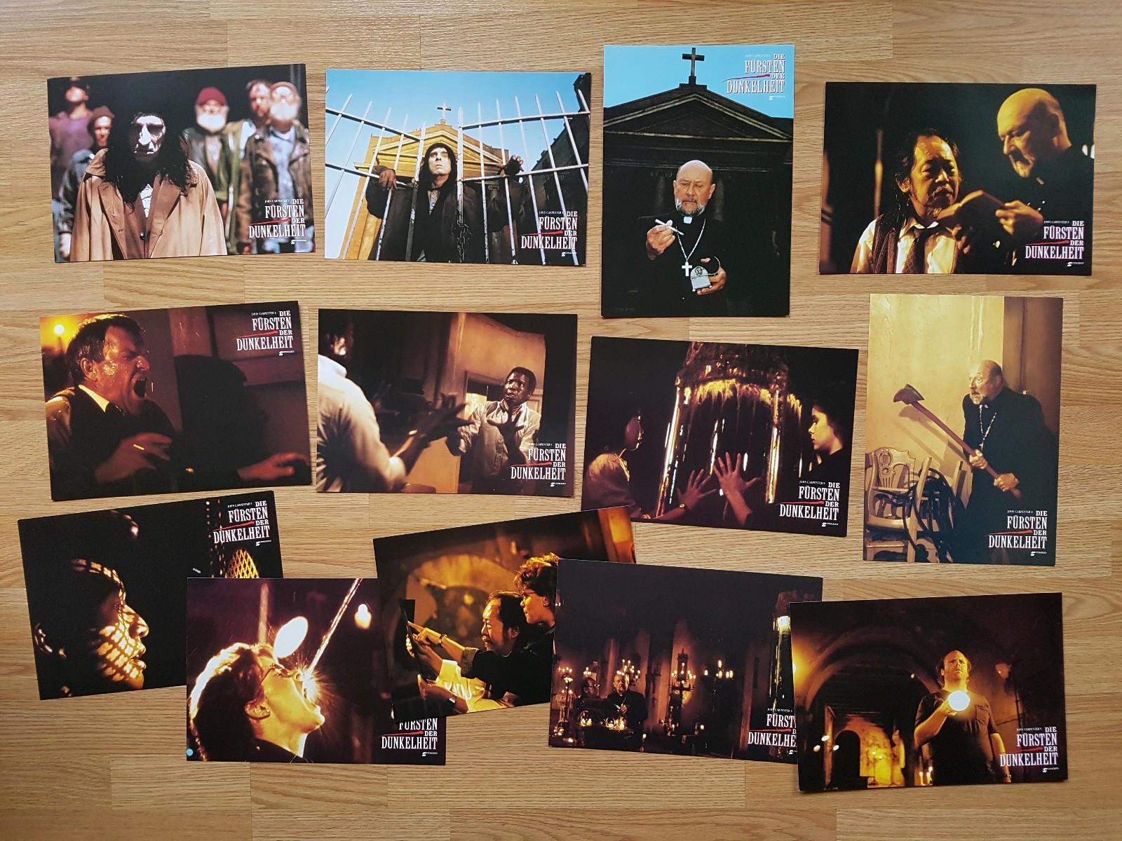 John Carpenter - Prince Of Darkness - rare complete German lobby card set  1987