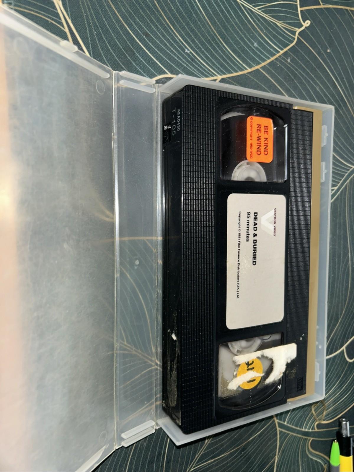 Dead and Buried - 1981(vhs)  No Cover