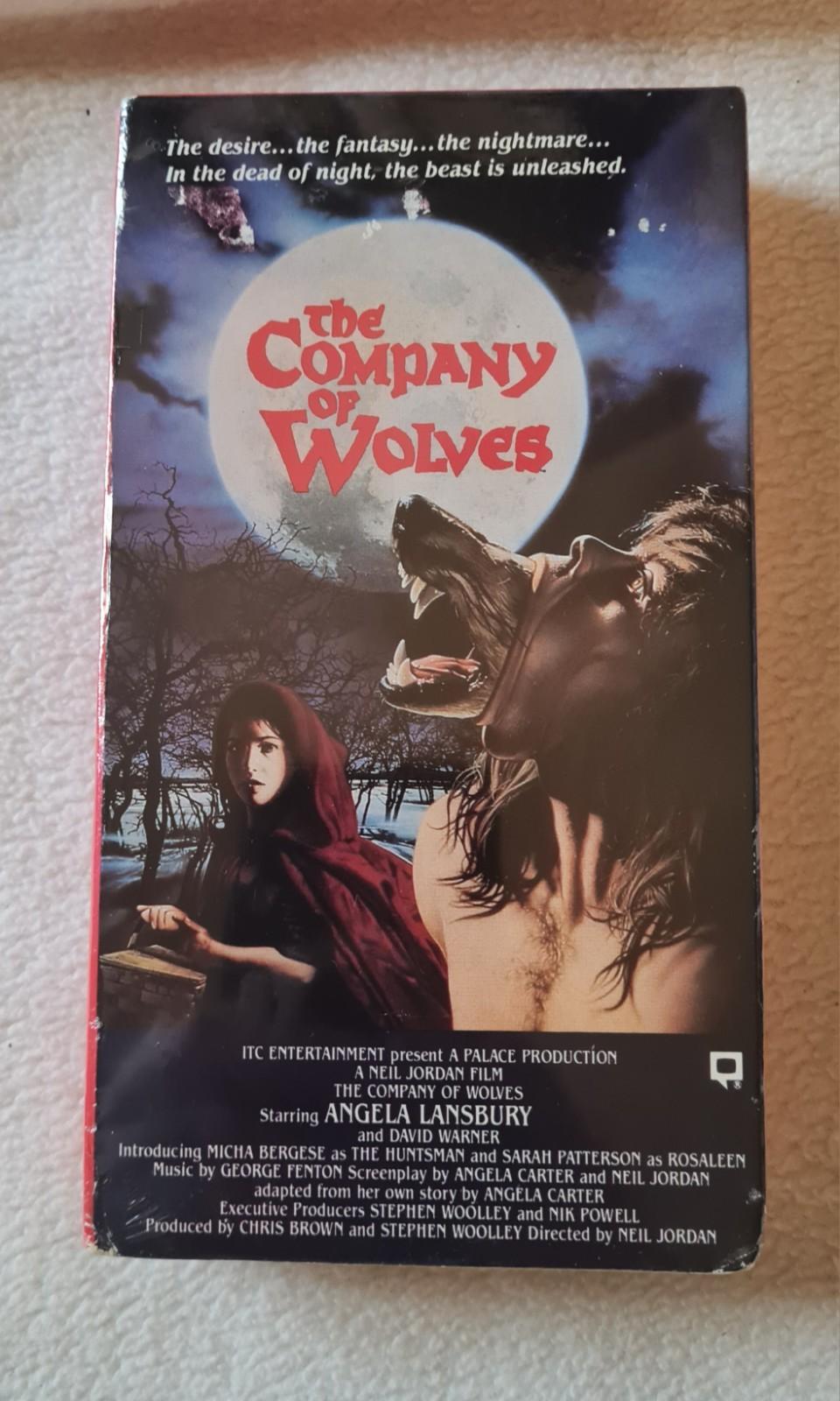 The Company of Wolves (VHS, 1985) Vestron Video Horror Rare New Sealed
