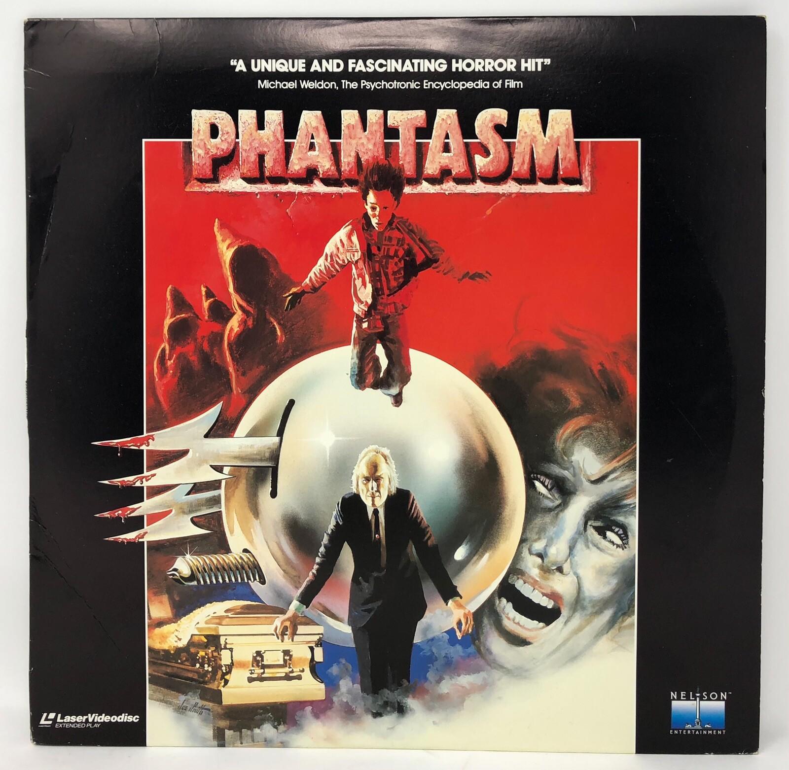 PHANTASM LASERDISC 1979 RARE HORROR LD Don Coscarelli Angus Scrimm (Nelson/1989)