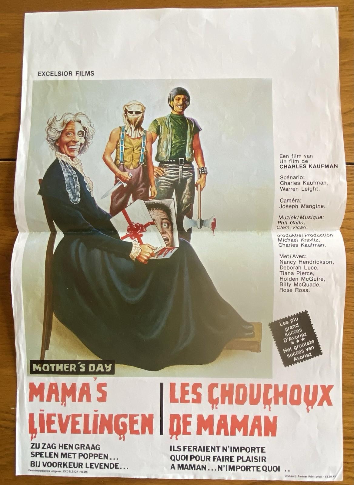 Mothers Day! Original Foreign Folded Lobby Card ! Good Condition!