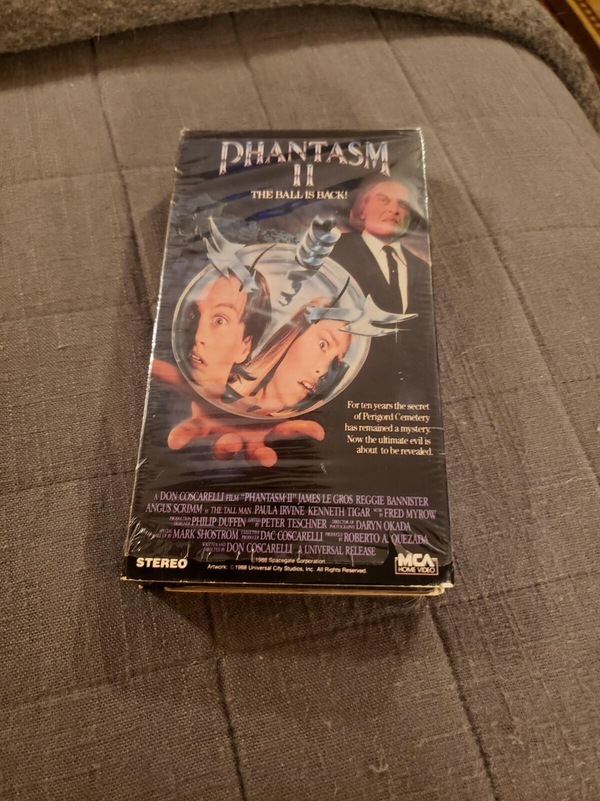 Phantasm II (1988) VHS original issue as pictured