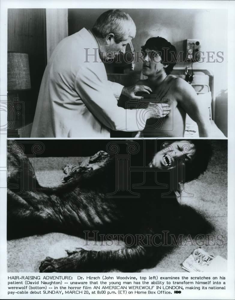 1983 Press Photo "An American Werewolf in London" Movie Scenes - pip12449