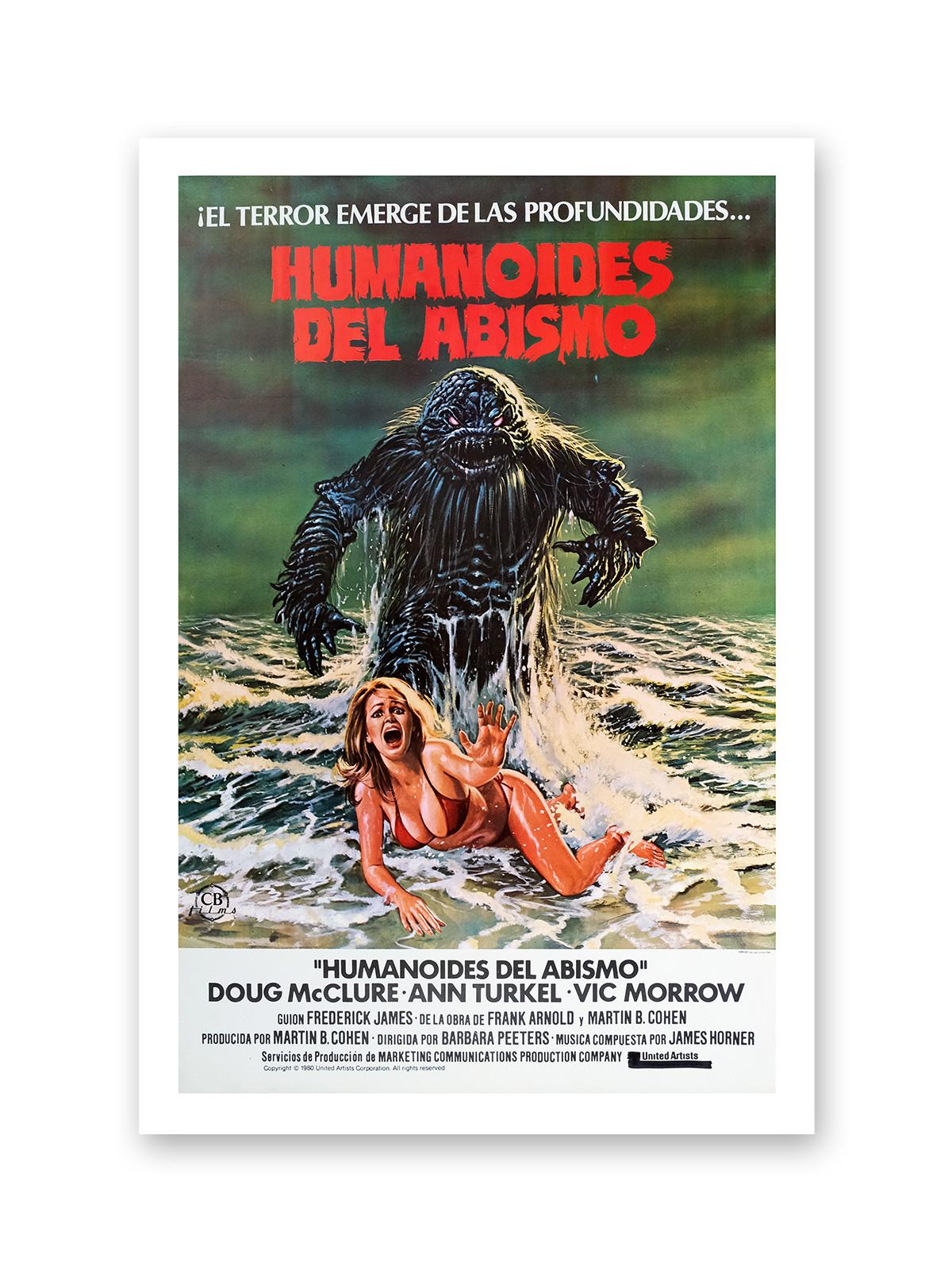 Humanoids From The Deep (1980) | Spanish Original Vintage Poster | Mint - Art