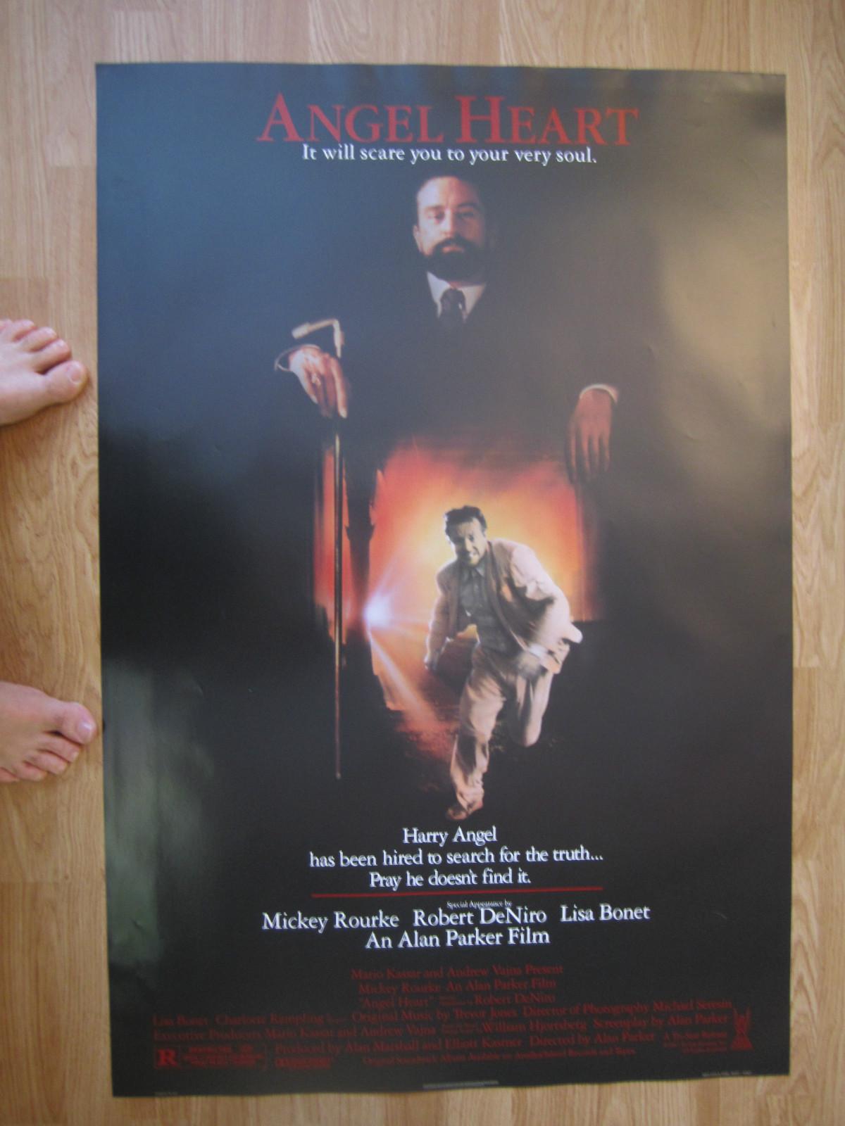 Movie Poster: ANGEL HEART (Tristar, 1987) Original American One Sheet Robert De 