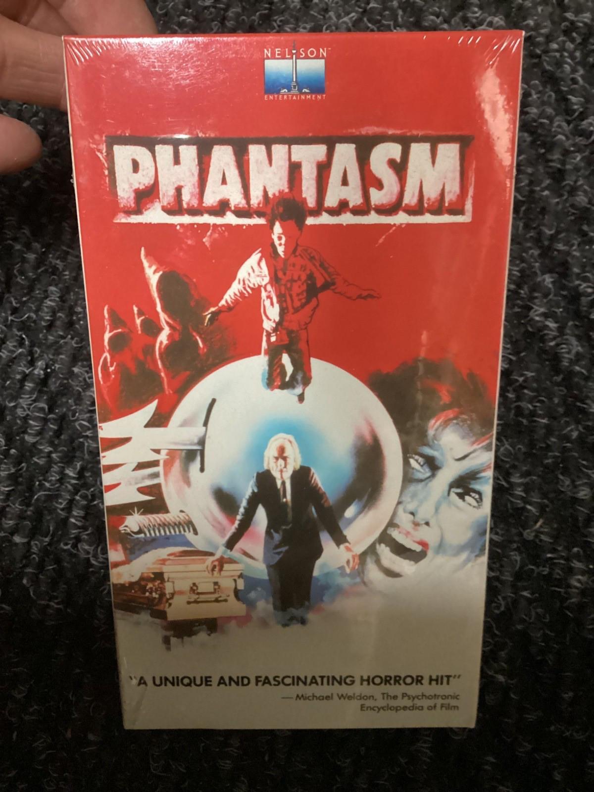 Rare Original 1984 Nelson Entertainment Phantasm Water Mark Factory Sealed VHS