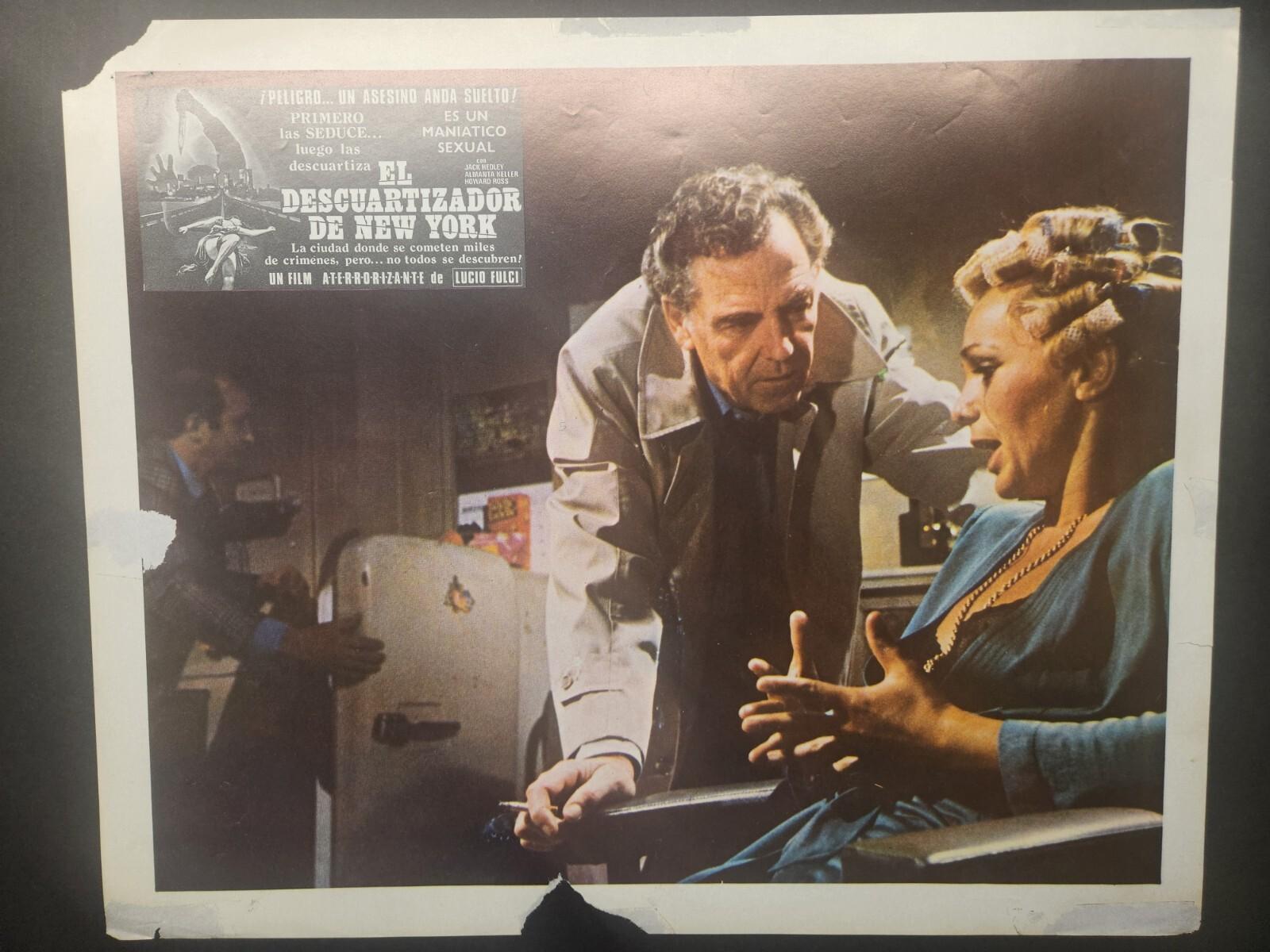 Lucio Fulci NEW YORK PSYCHO RIPPER, LOBBY CARD, 1982.