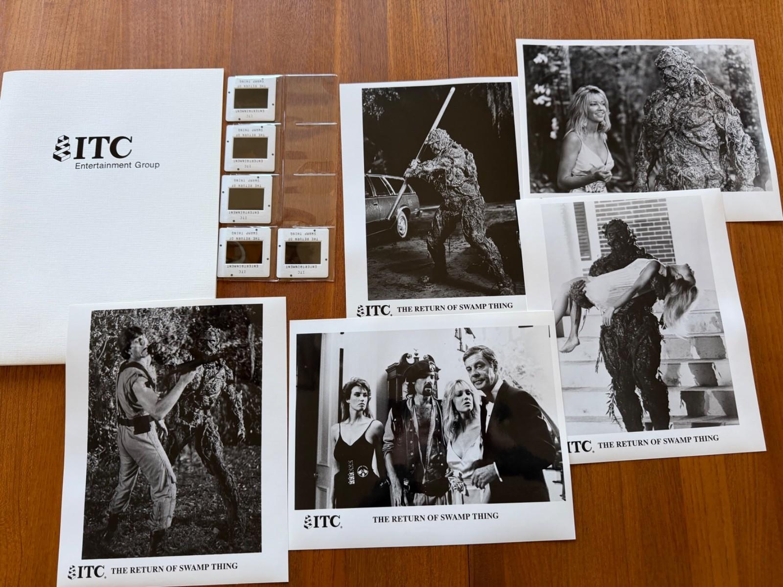THE RETURN OF SWAMP THING  MOVIE PRESS KIT HEATHER LOCKLEAR