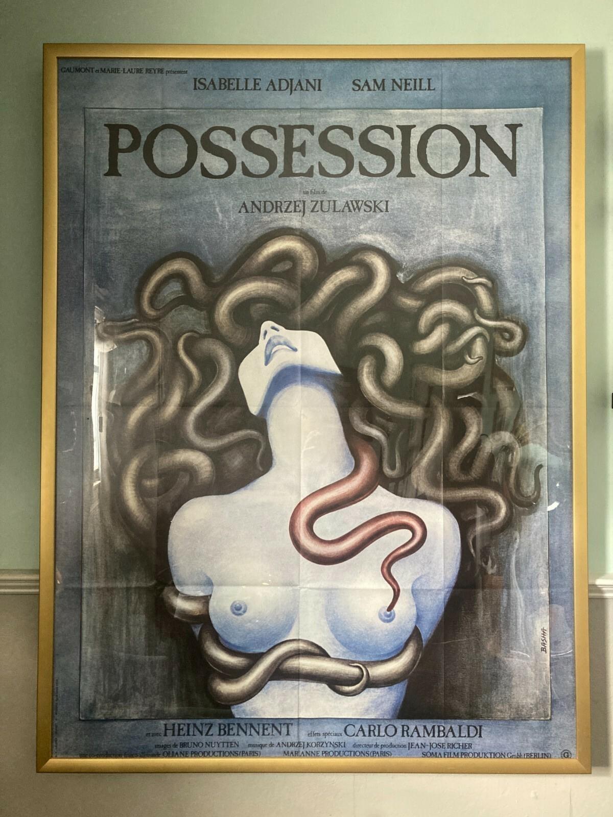 RARE POSSESSION Zulawski HORROR French Grande Poster Original 1981