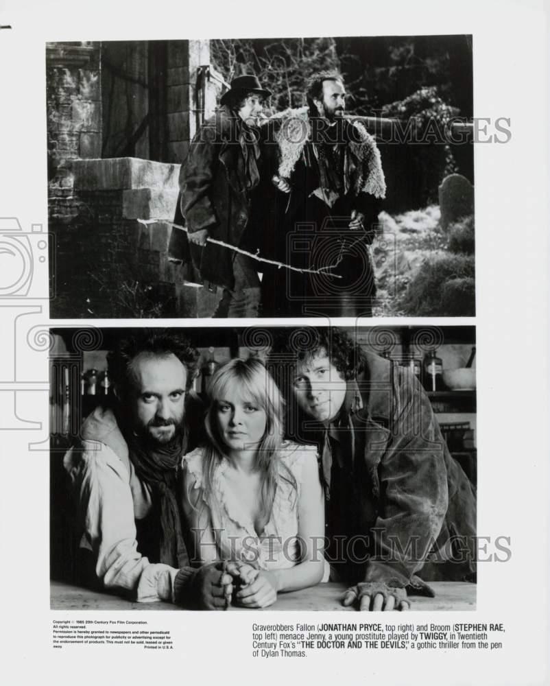 1985 Press Photo "The Doctor and the Devils" Movie Scenes - srp30965