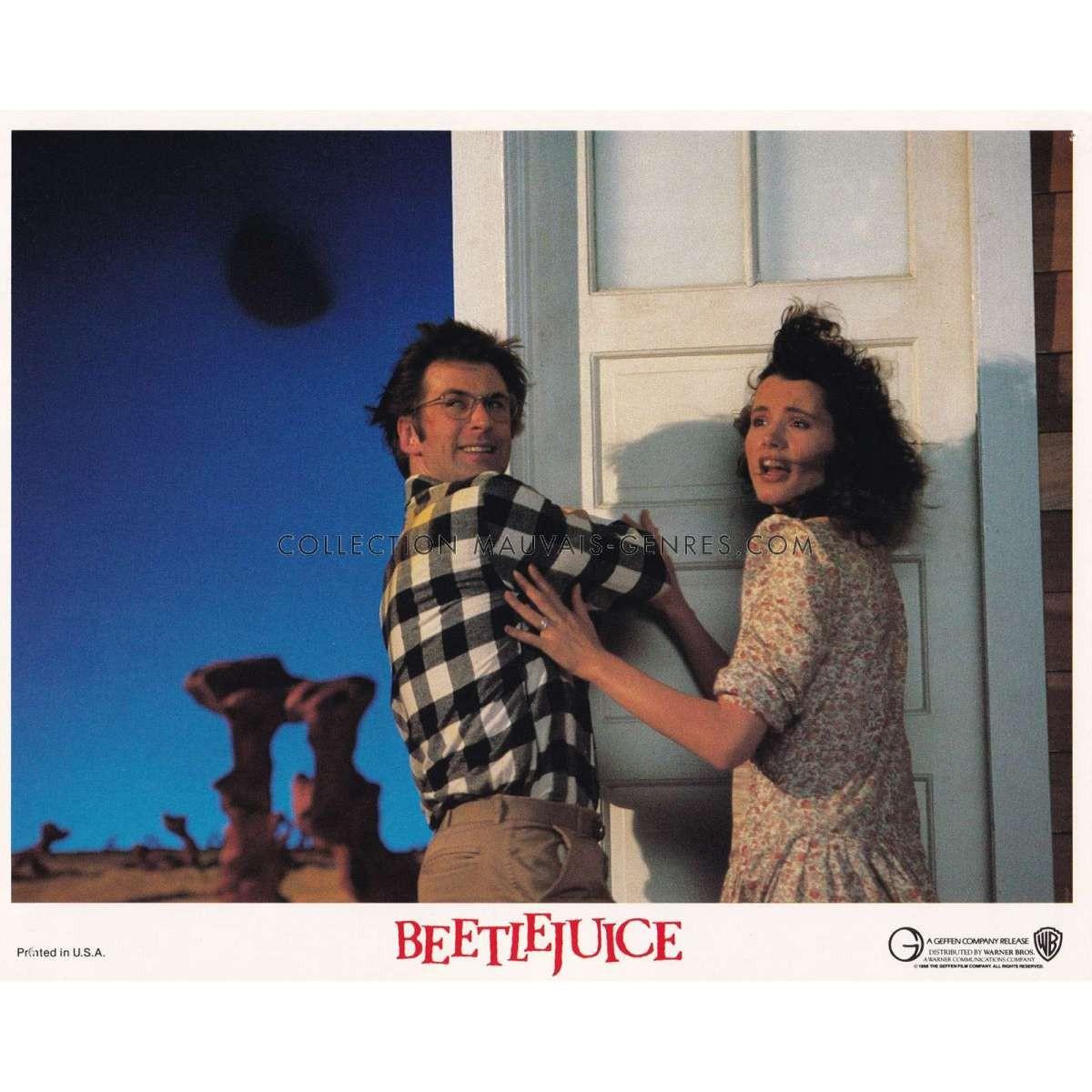BEETLEJUICE Original 8x10 Lobby Card N6 - 8x10 in. - 1988 - Tim Burton, Michael