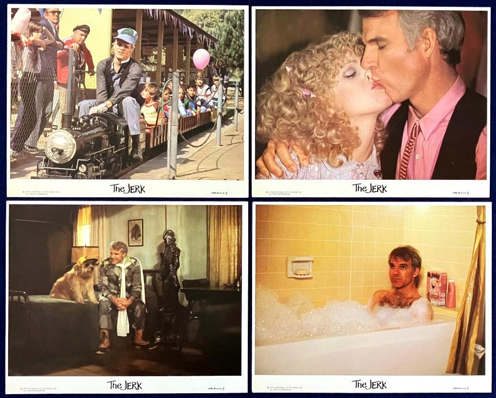 THE JERK Original Movie Lobby Card Set 1978 Steve Martin Comedy NM