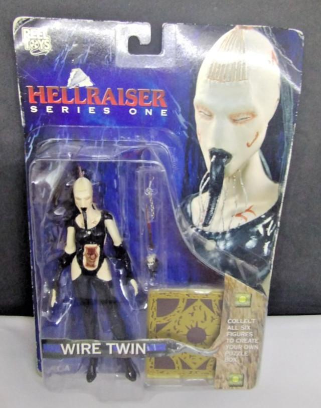 Vtg '03 NECA Reel Toys Hellraiser Series One Wire Twin...New & Sealed in Pkg