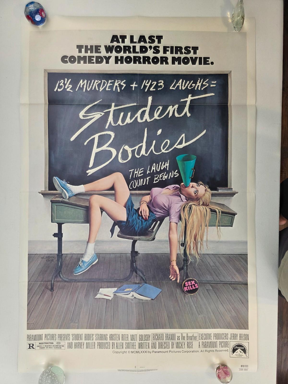 SALE! Original Vintage Movie Poster Collection 27x41 AUTHENTIC 80s Folded CHOOSE