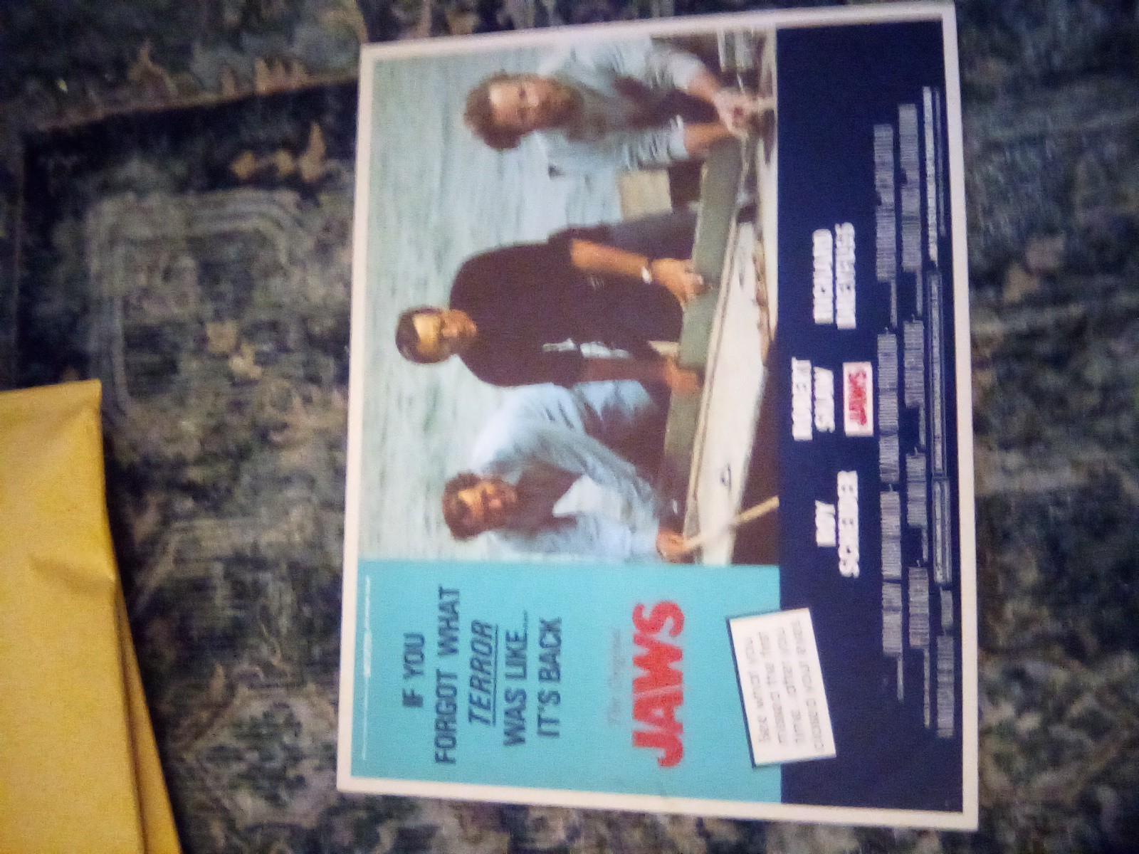 Jaws Original Lobby Card R/78