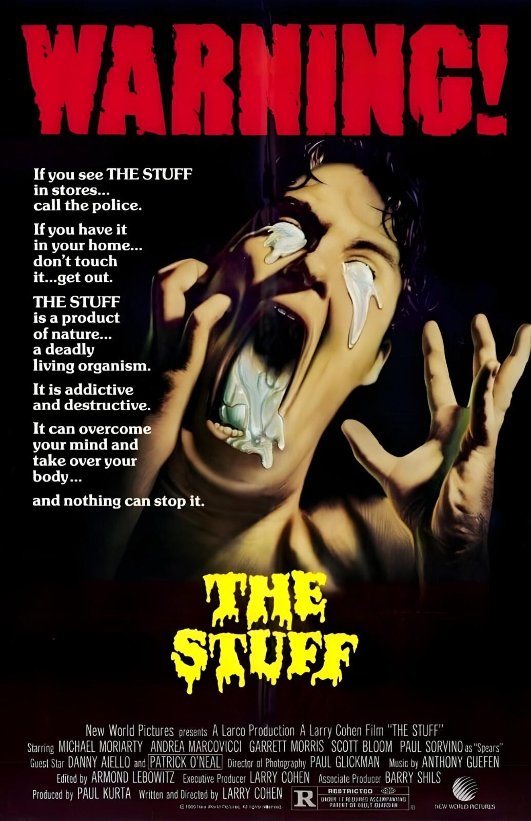 The Stuff 1985 Movie Poster Wall Art Made in USA A