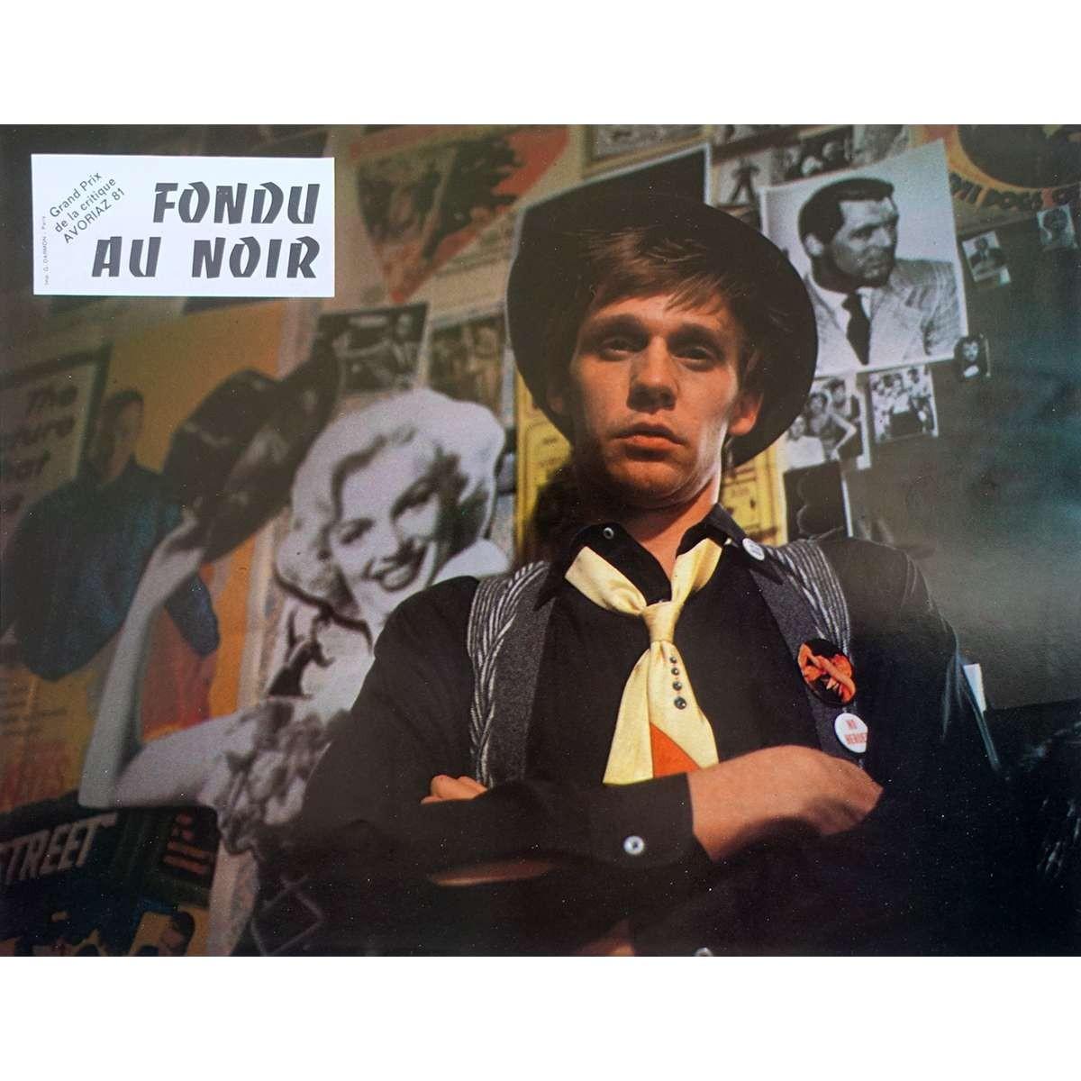 FADE TO BLACK Original Lobby Card N2 - 9x12 in. - 1980 - Vernon Zimmerman, Denni