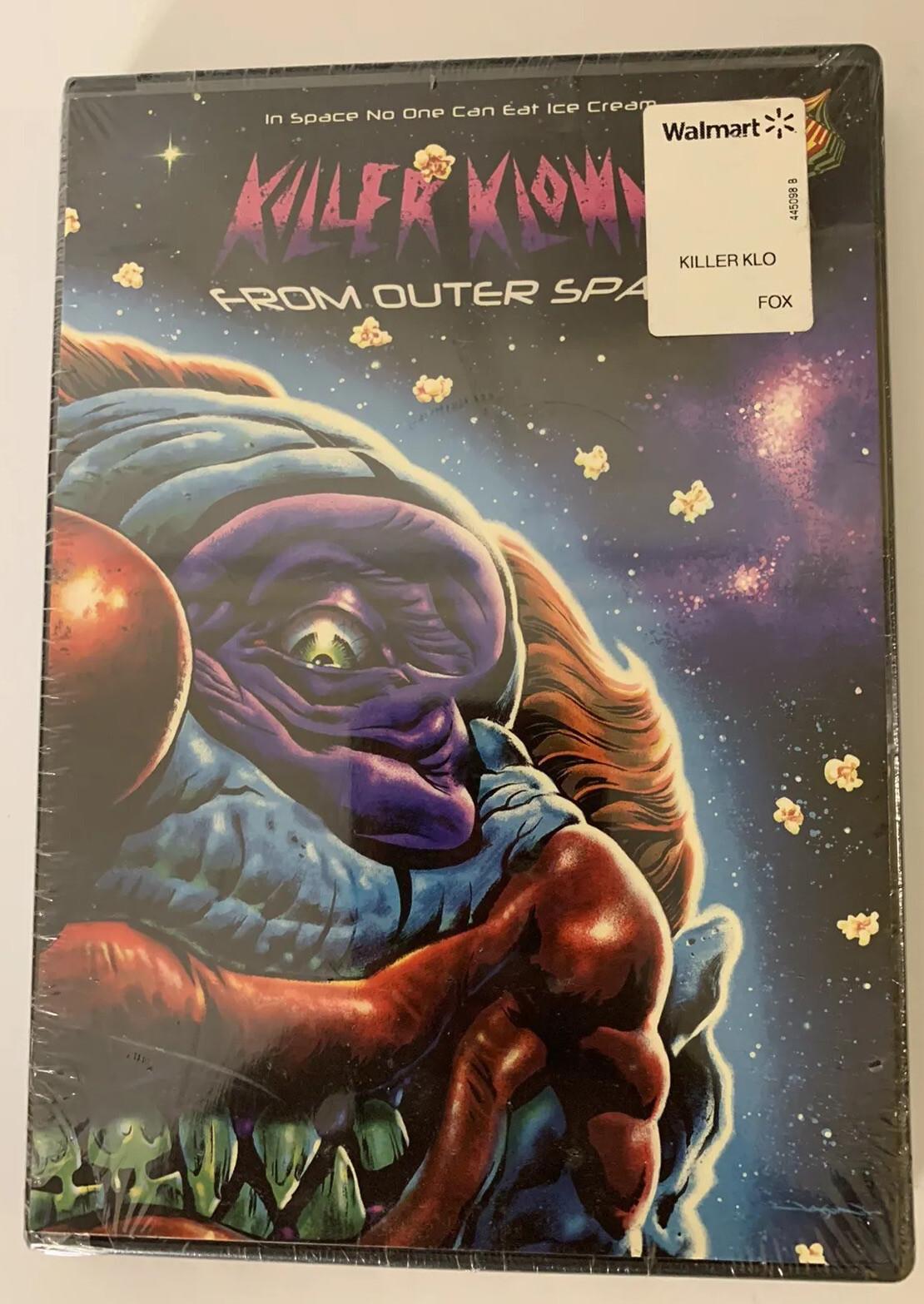 New Killer Klowns From Outer Space (DVD, 1988) Sealed Rare