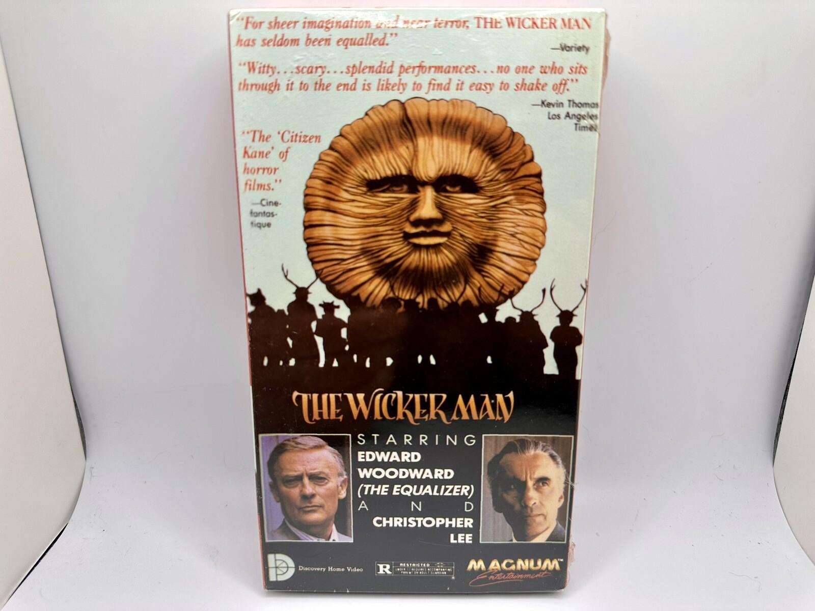 The Wicker Man ( Horror 1973 ) Rare Brand New Sealed VHS - Magnum 2nd Print MINT