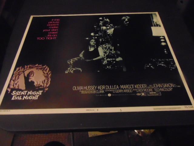 SILENT NIGHT,DEADLY NIGHT/ORIG. 11X14 LOBBY CARD (OLIVIA HUSSEY/KEIR DULLEA) V22