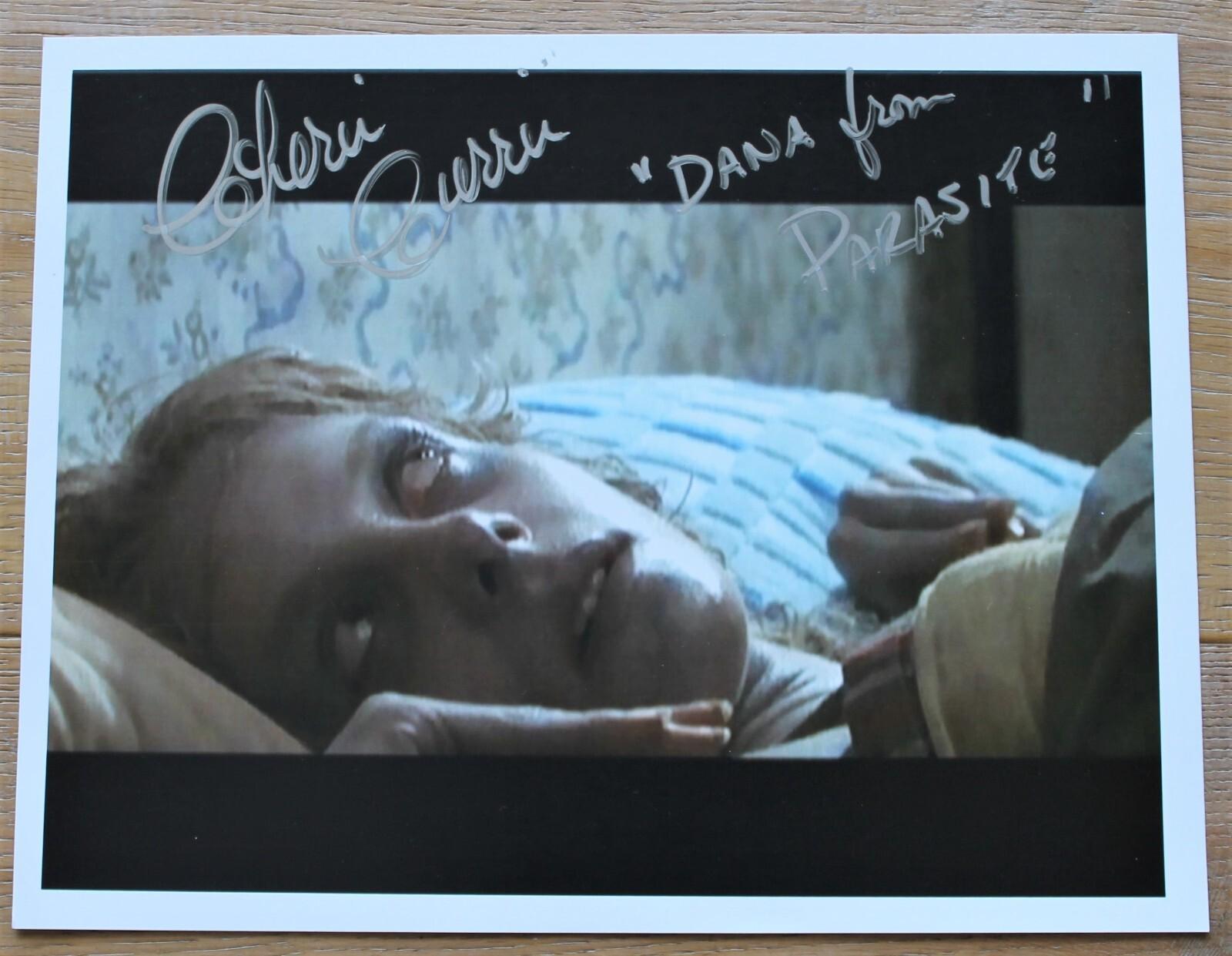 Parasite 1982 Movie 8.5x11 photo Signed by Cherie Currie "Dana" the Runaways