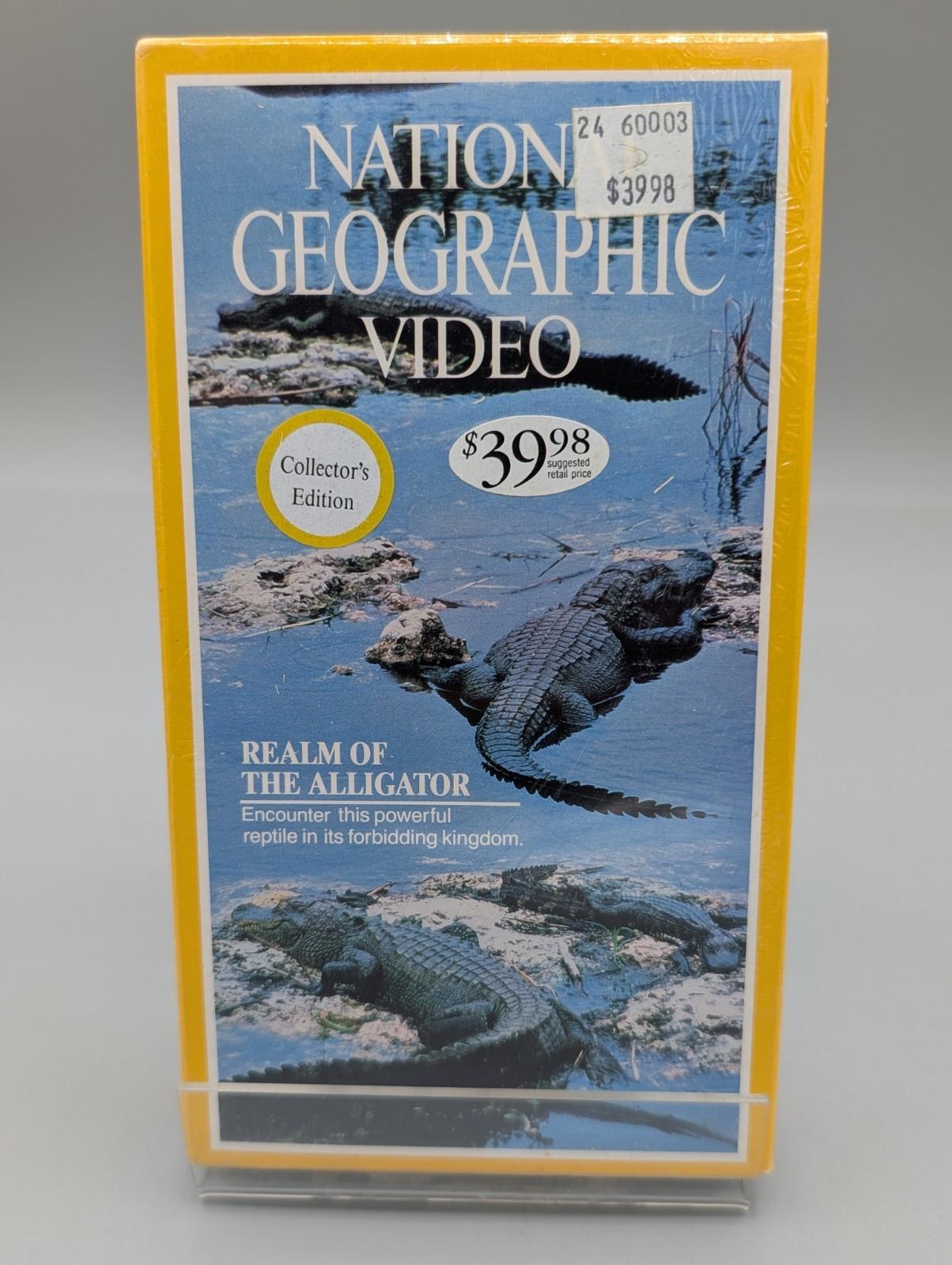 National Geographic Realm of the Alligator Beta Tape, 1985, Documentary, Wildlif