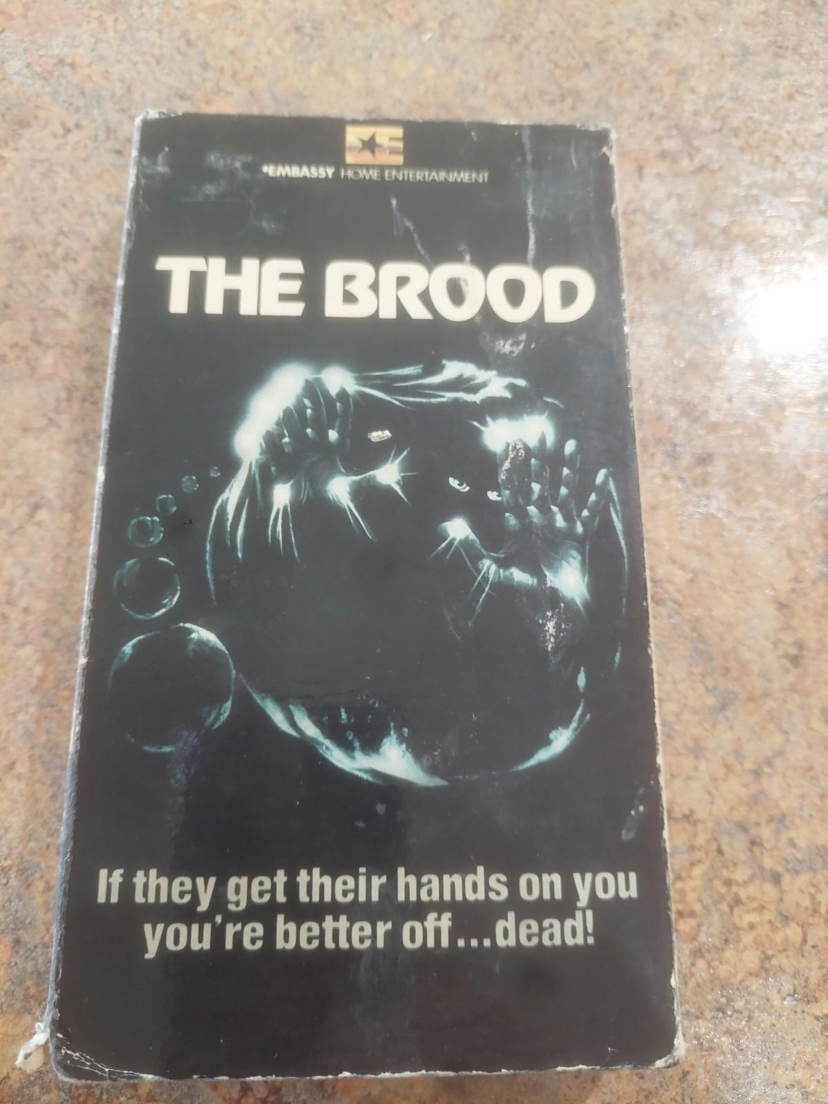 David Cronenberg's the Brood VHS  1979 Classic Horror Film