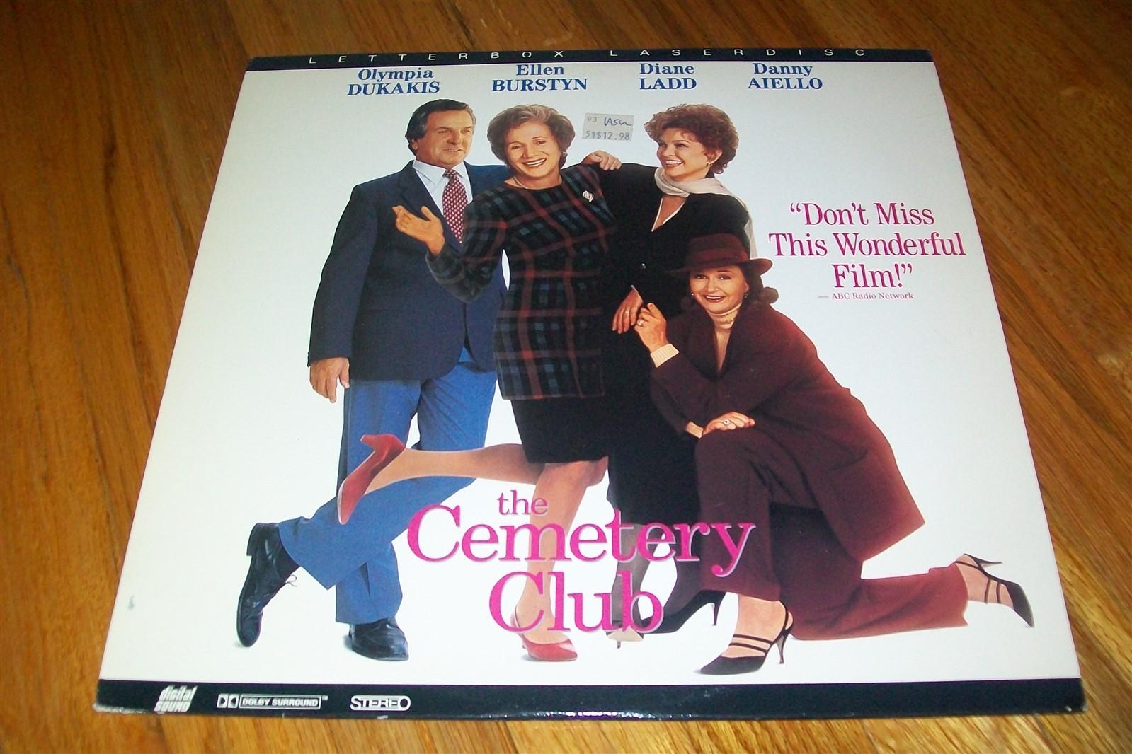 THE CEMETERY CLUB Laserdisc LD WIDESCREEN FORMAT EXCELLENT CONDITION VERY RARE!
