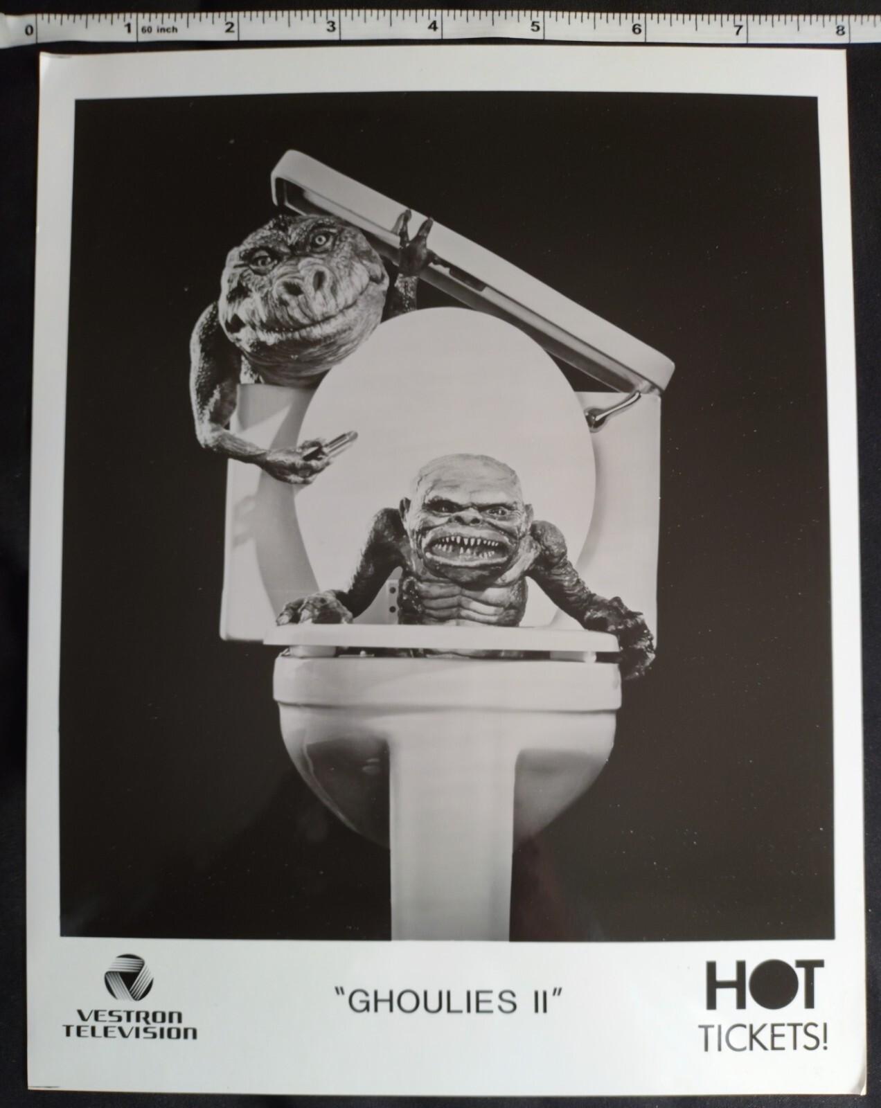 Ghoulies II Promotional Photo, 8x10, B/W, Candid, 1988