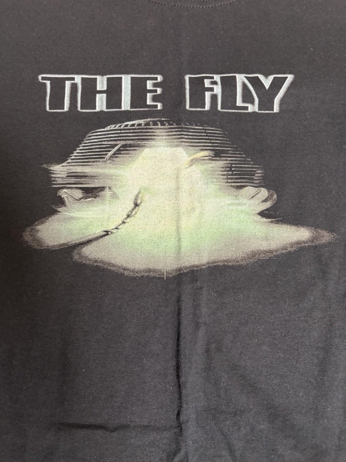 The Fly 1986 Women’s short sleeve movie shirt/ XL