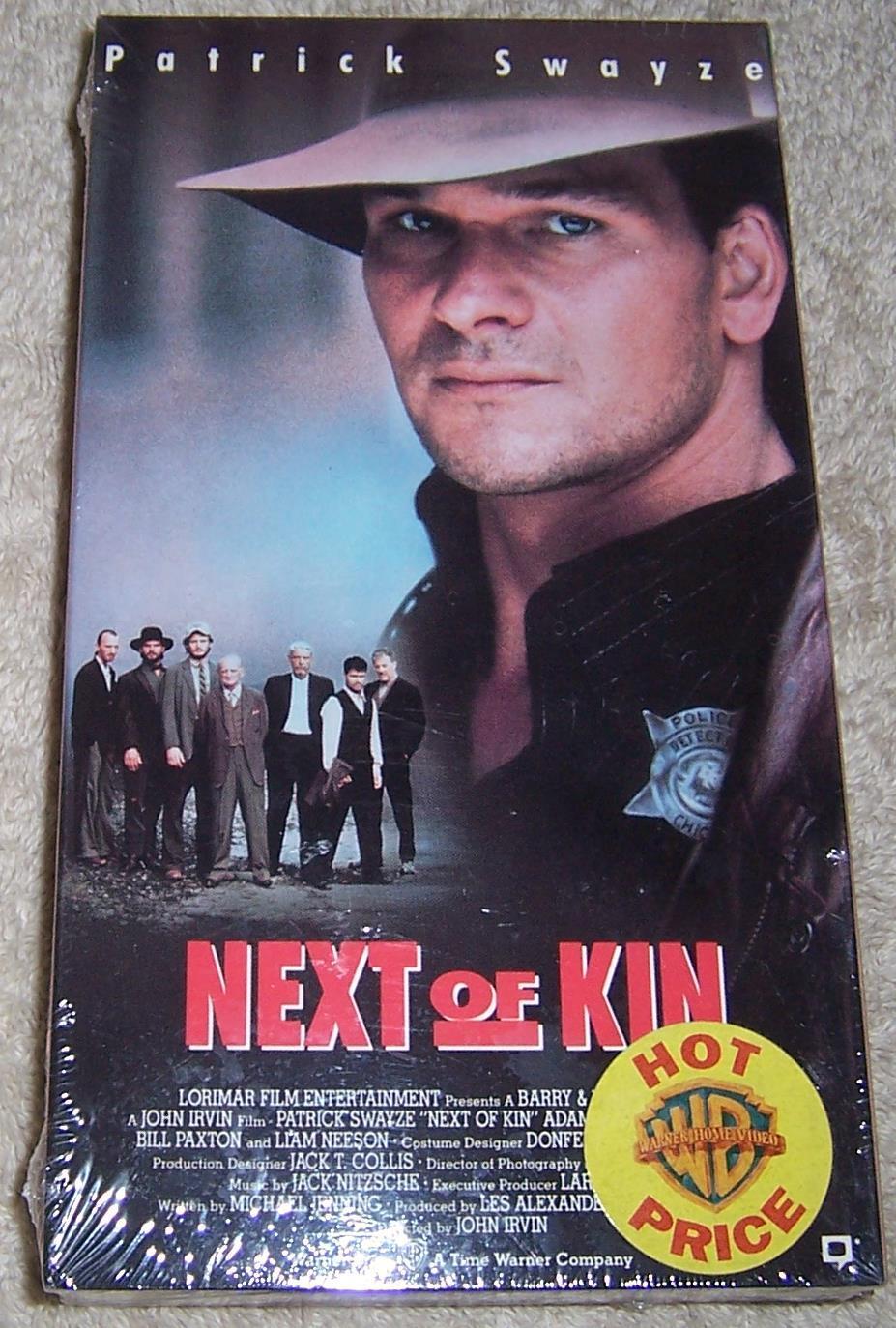 Next of Kin VHS Video Patrick Swayze NEW SEALED WITH WATERMARK