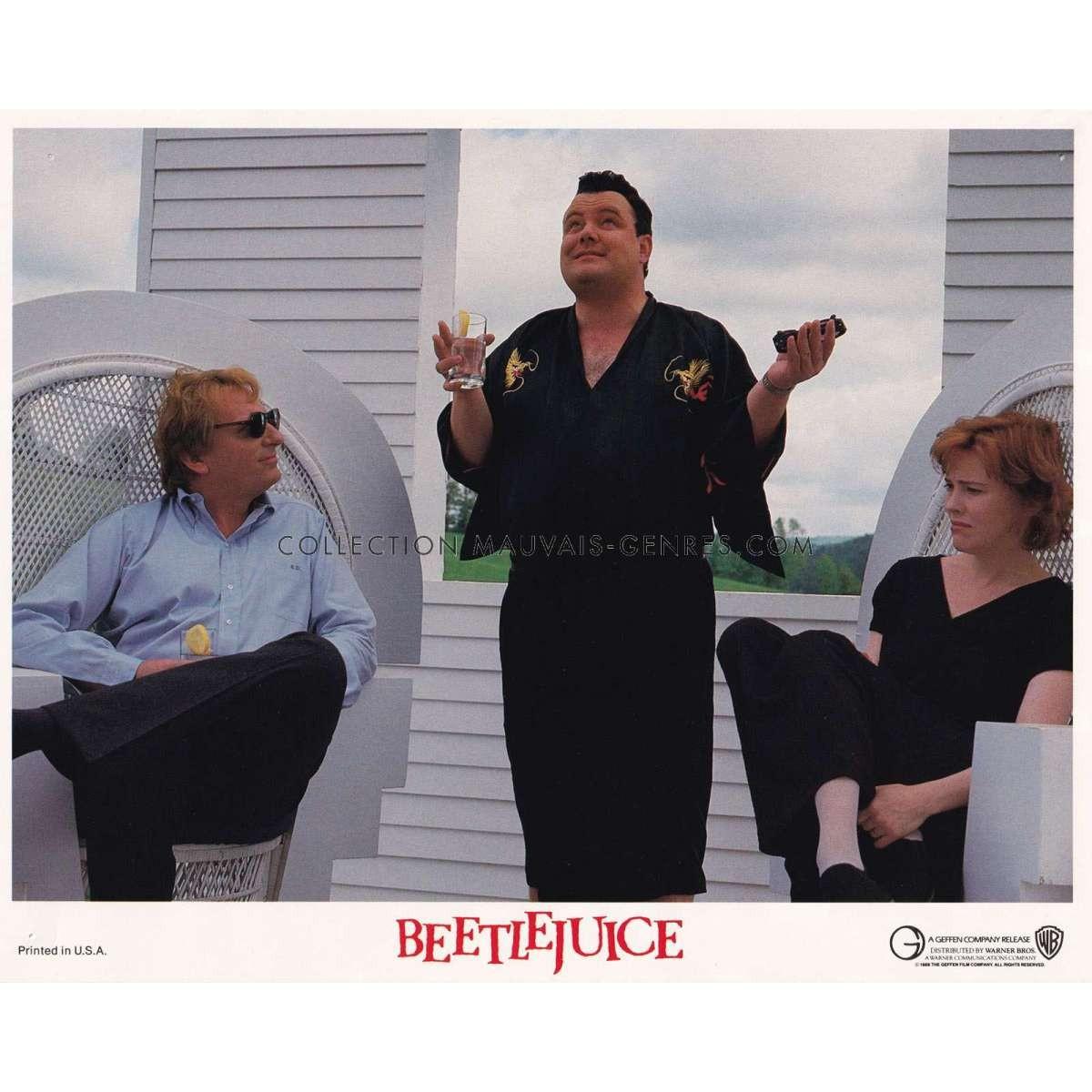 BEETLEJUICE Original 8x10 Lobby Card N8 - 8x10 in. - 1988 - Tim Burton, Michael