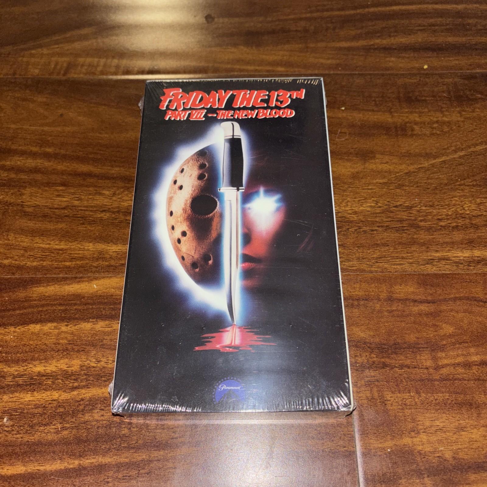 Friday The 13th Part VII 7 The New Blood VHS 1988 Horror Vintage BRAND NEW