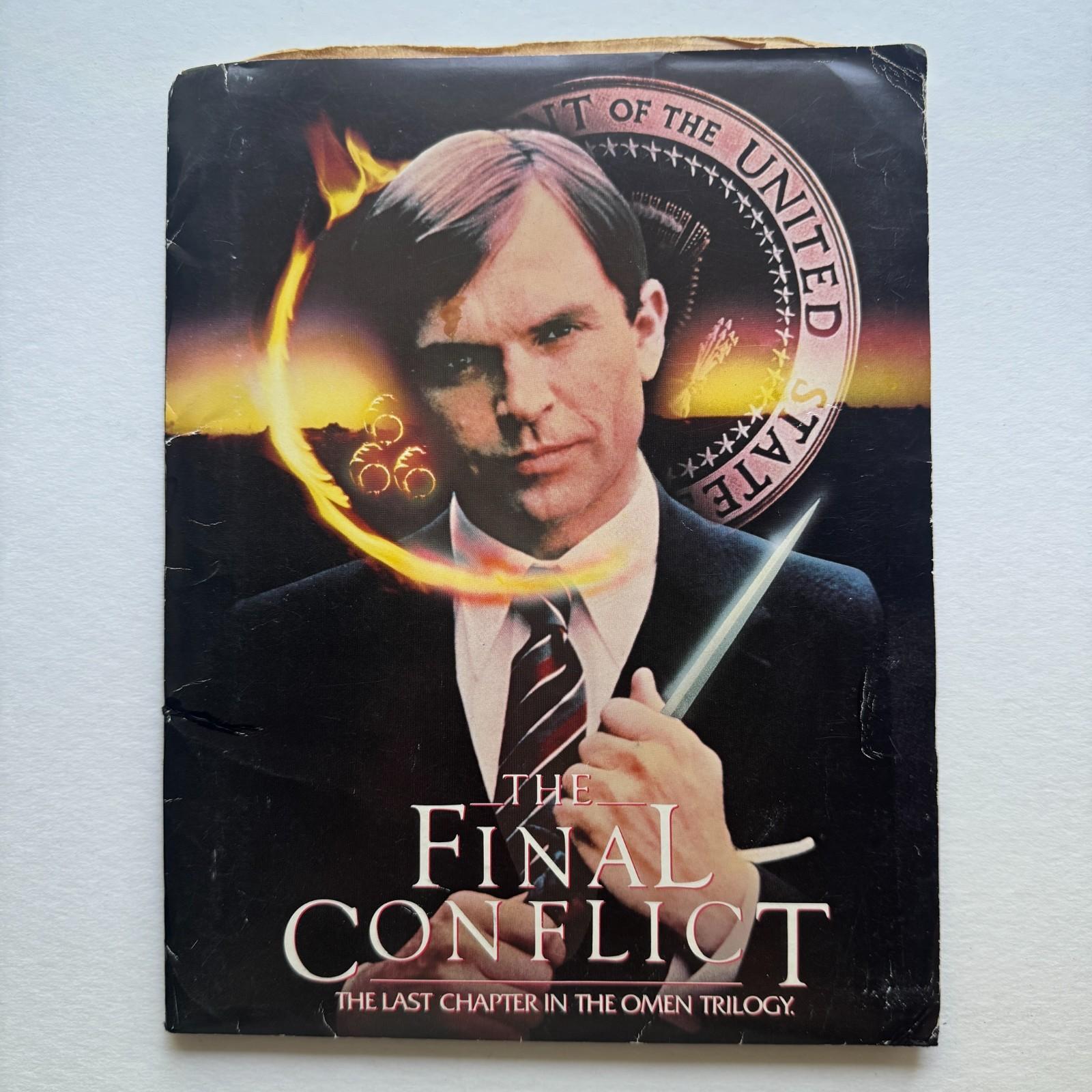 1981 THE FINAL CONFLICT Press Kit Sam Neill Omen Trilogy - 11 Stills