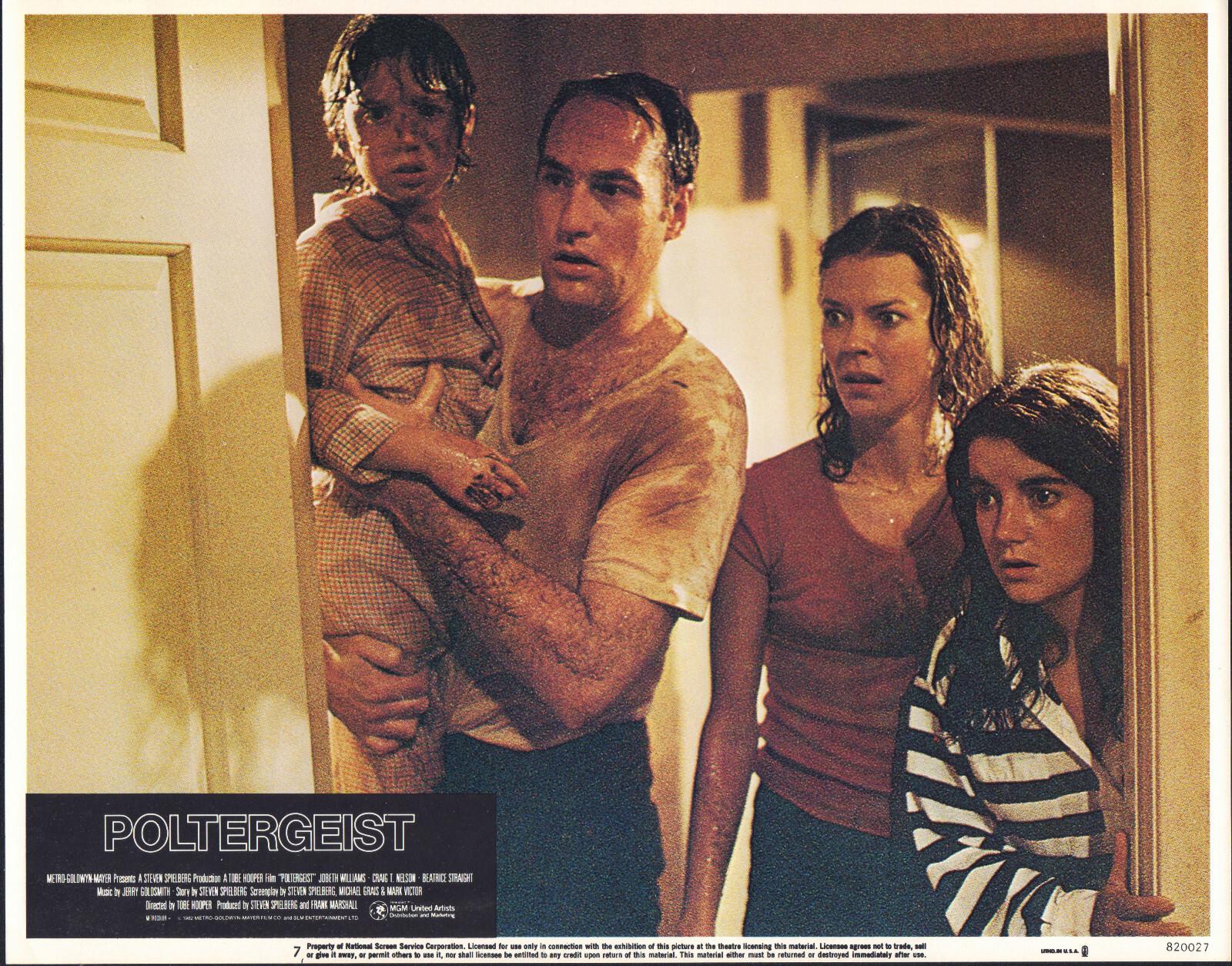 POLTERGEIST original 1982 lobby card JOBETH WILLIAMS 11x14 movie poster