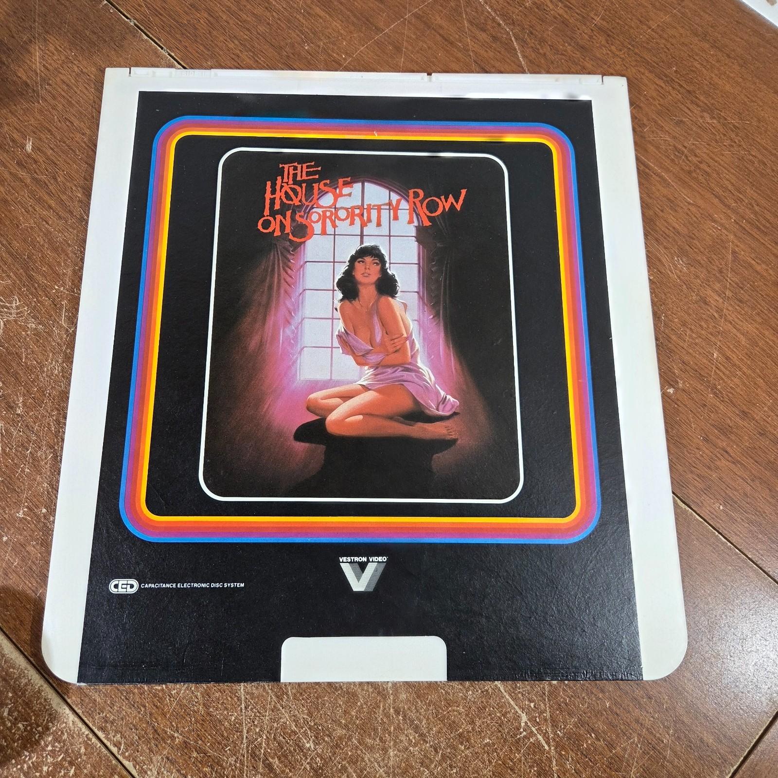 House On Sorority Row Video Laser Disk