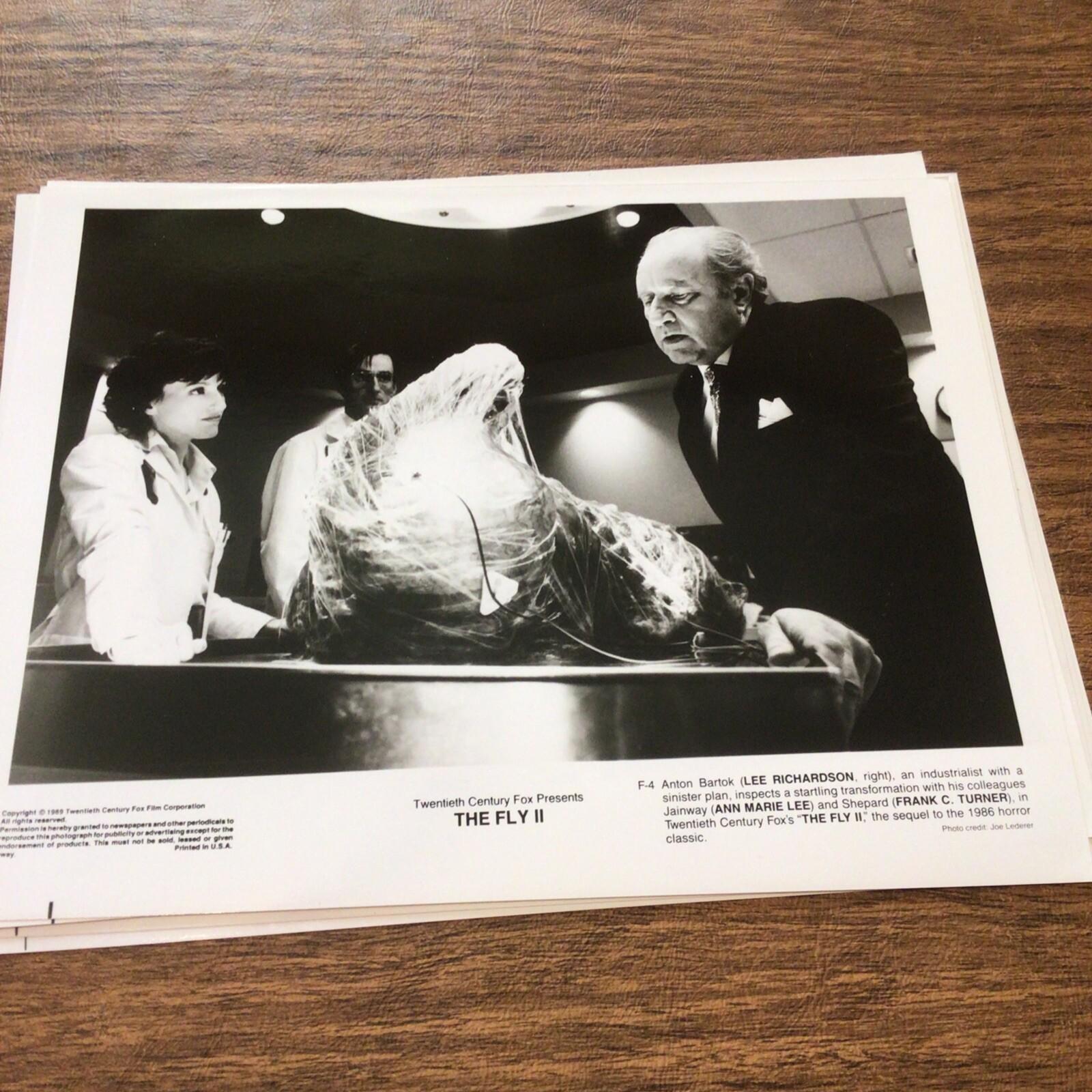 (7) Original 1989 The Fly II Movie Promotional Photo Stills 8x10in 