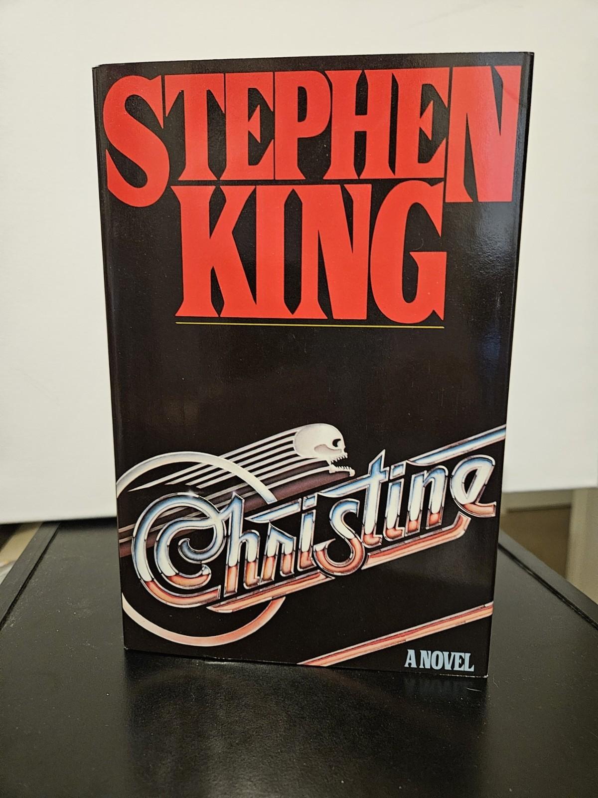 Stephen King Christine Hardcover 1983 Viking Press Book Club Edition Dust Jacket