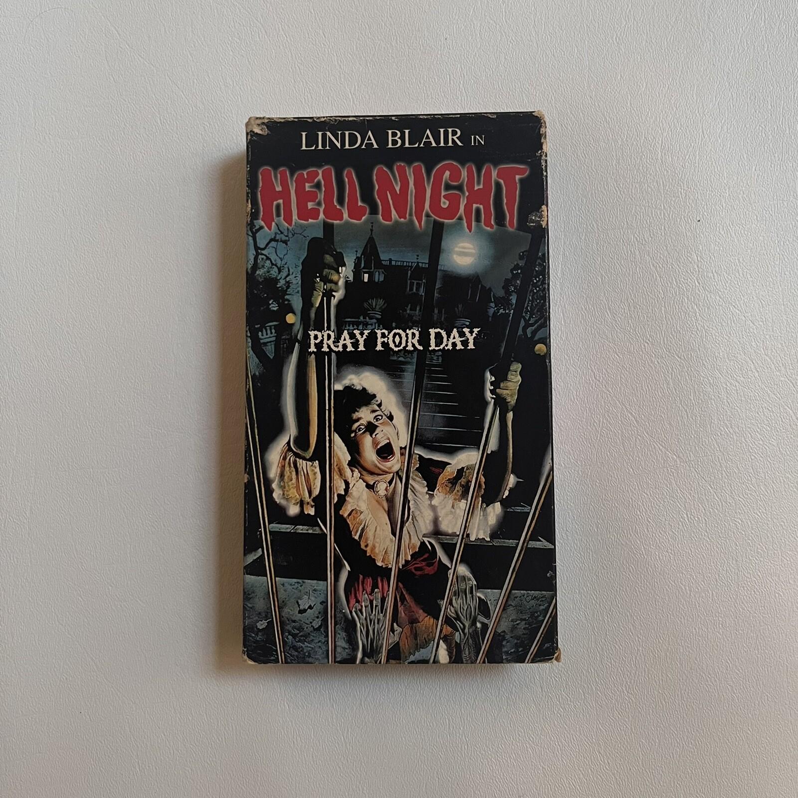 Hell Night (RARE Horror VHS) Linda Blair