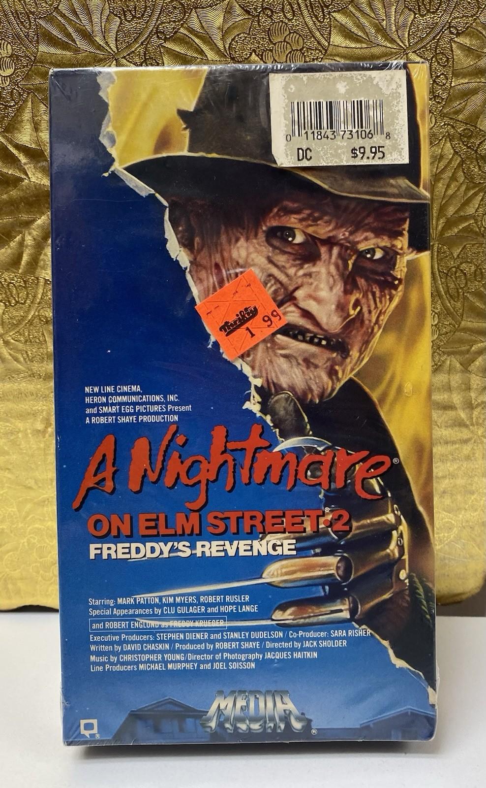 NIGHTMARE ON ELM STREET 2: Freddy's Revenge (VHS, 1986) BRAND NEW SEALED RARE