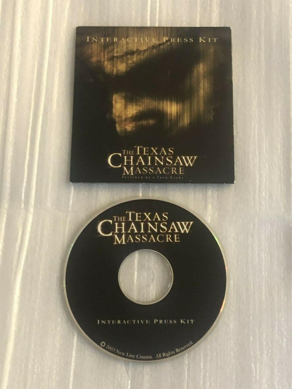 ORIGINAL PRESS KIT  digital The Texas Chainsaw Massacre 2003 Movie rare pics CD