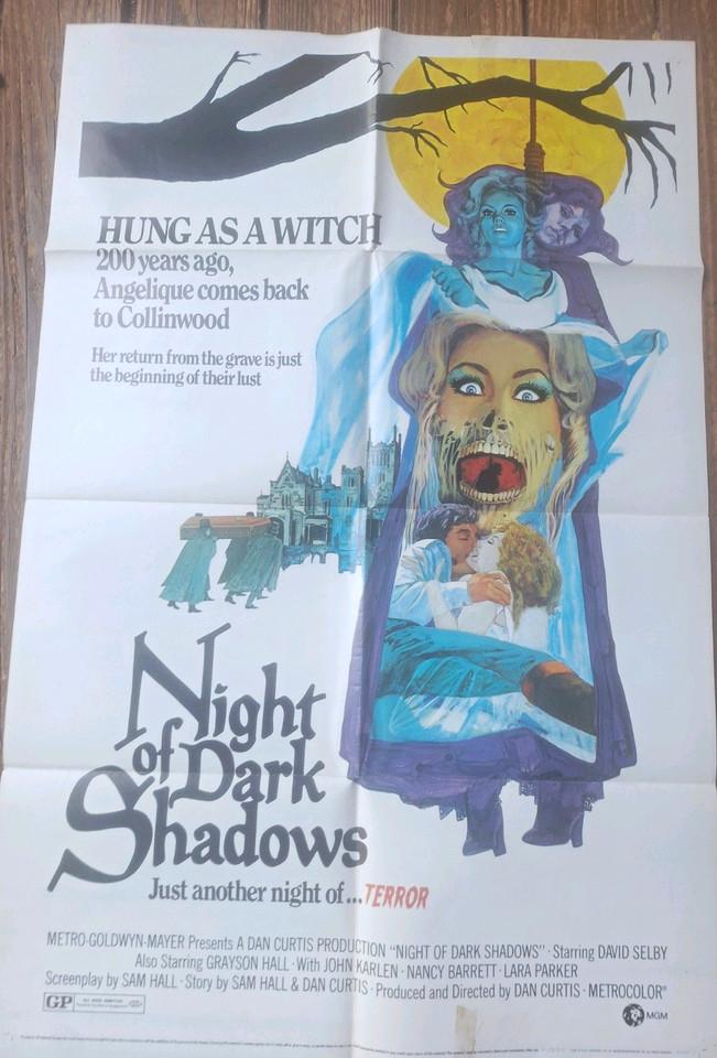 Original Movies Poster - Night of Dark Shadows Original Movie Poster