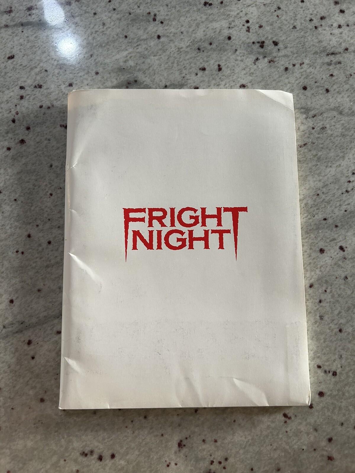 Fright Night Original Studio Issued 1985 Press Kit Complete Columbia Pictures