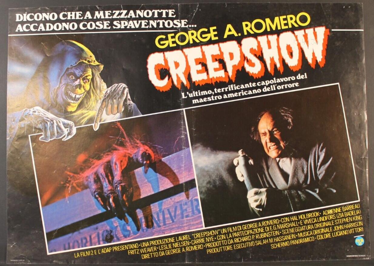 CREEPSHOW - Romero  - Nielsen, Holbrook - FOTOBUSTA ORIGINALE 1982