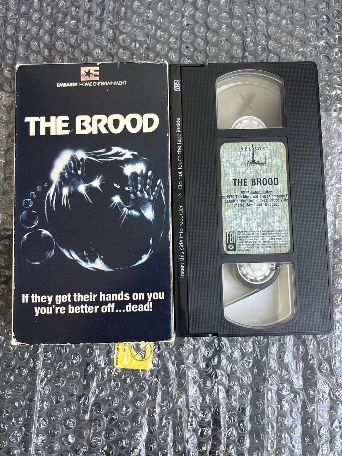 The Brood VHS David Cronenberg Cult Classic 1979 Embassy Horror