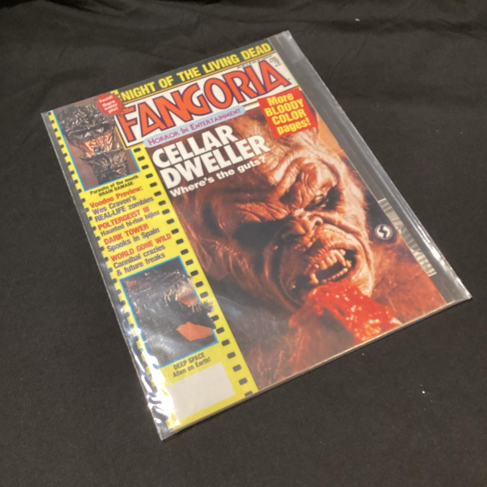 Vintage Fangoria #71 (Feb 1988) – Night of the Living Dead • Cellar Dweller