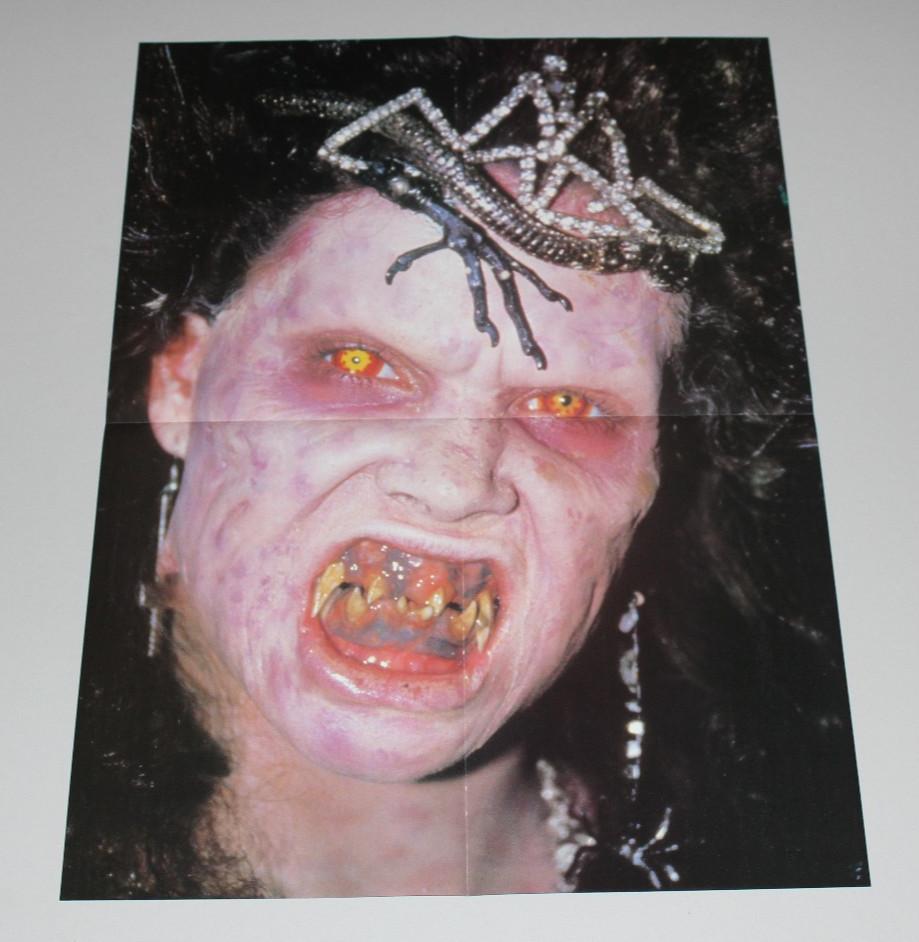 NIGHT OF THE DEMONS 1980s ORIGINAL POSTER OOP 80s HORROR MOVIE VIDEO VHS DISPLAY