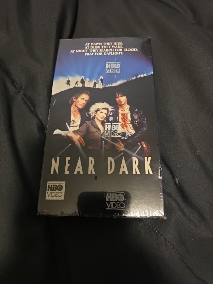 Near Dark VHS 1987 HBO Video Release Bill Paxton Vampire Cult Horror SEALED