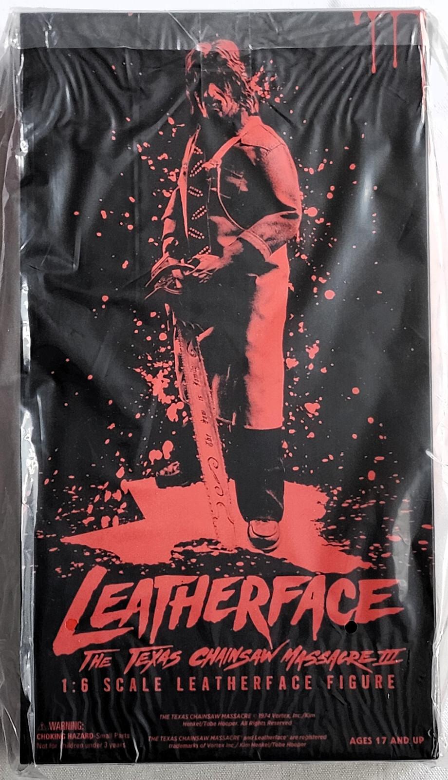 The Texas Chainsaw Massacre III Leatherface 1:6 Scale Figure NIB Sealed