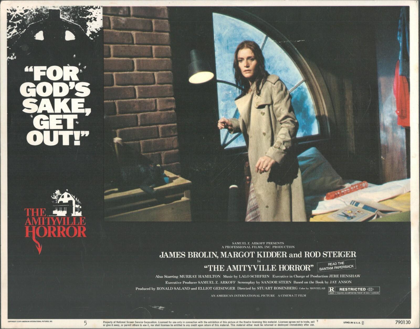 Amityville Horror, The 1979 American International 11x14 horror lobby card Margo